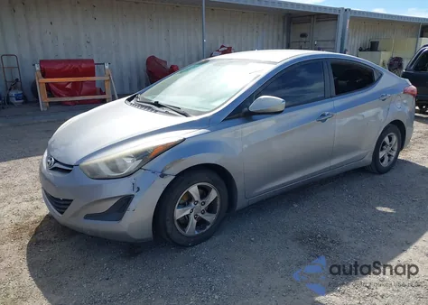 2015 Hyundai Elantra Se z USA, uszkodzony, nr VIN 5NPDH4AEXFH561443